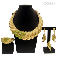 Dubai Gold Plated Jewelry Sets For Women Surround Big Necklace Plate 24K Original For Wedding Banquet Parties Luxurious Jewelry