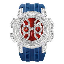 MISSFOX New Red Quartz Watch For Men Luxury Hip Hop Streetwear Clock Waterproof watches AAA Quartz Men's Wristwatches