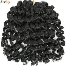 3 Packs Wand Curl Jamaican Bounce Crochet Hair 8inch T Purple 27 30 350 Bug Ombre Blonde Synthetic Jumpy Wand Curly Hair 60Roots