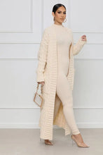 Women's Winter Loose Knitted Open Cardigan