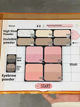 Qianyan Monochrome Eyeshadow Cheeryep Chameleon Highlight Pearlescent Highgloss Eye Shadow Matte Self Assembled