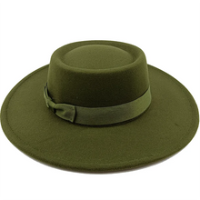 Sombrero Raised Top Fedora Hat 2023 New European and American Fedora Hat Jazz Hat Men's Round Top Hat New Wholesale Sombrero