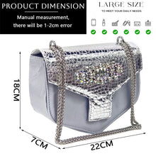 Italian Rhinestone Decoration Women's Shoes And Bag Set