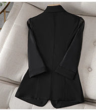 2024 New Blazer Women Suit Jacket Female Feminine Blazers Notched Collar Business Suit Elegant Office Ladies Blaser Outwear