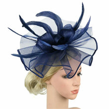Women's Big Flower Fascinator Church Kentucky Derby Hat Royal Ascot Race Accessories Headbands Fascinator Bridal Tea Party