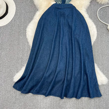 Denim Dress Women Long Dresses Turn Down Collar Sleeveless Party Club Hollow Out Jeans High Waist Slim Single Breasted Vestidos