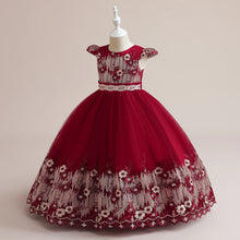Flower Girl Dress Princess Elegant Children Party Long First Communion Kids Clothes For Teen Children Wedding Birthday Vestidos