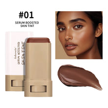 Stick Foundation Balm Serum Boosted Skin Tint Stick Smooth Plumper High Coverage Travel Bronze Foundation Stick Make