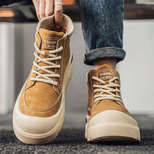 Men's High-Top Platform Casual Comfortable Winter Boots