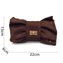 Women's Italian Party Shoes and Bag Set With Elegant Diamond Butterfly