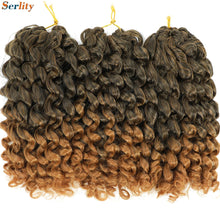 3 Packs Wand Curl Jamaican Bounce Crochet Hair 8inch T Purple 27 30 350 Bug Ombre Blonde Synthetic Jumpy Wand Curly Hair 60Roots