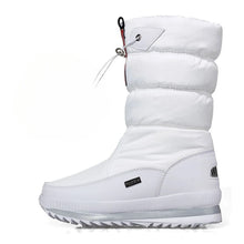 Winter women's Warm Plush Mid-calf Waterproof Snow Boot