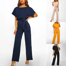 Women Sleeveless Long Jumpsuit 2025 Summer Wide Leg Pant Casual Waisted Tank Rompers Playsuit Office Lady Elegant Pocket Overall