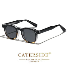 Retro Punk Men Sunglasses Small Frame Square Personalized Design Sun Glasses Women Travel Party Business Festival Gift