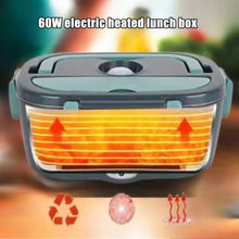 60W Electric Lunch Box Food Warmer Portable Food Heater for Car Or Home - Leak Proof, Lunch Heating Microwave for Truckers