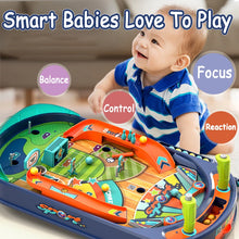 Children Pinball Machine Toy Marble Table Battle Catapult Marble Game Hand Eye Coordination Parent Child Interaction Toy for Kid
