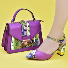 2024 Italian Shoe and Bag Set for Party In Women Luxury Shoes Women Designers Nigerian Women Party Pumps High Heels Sexy Ladies