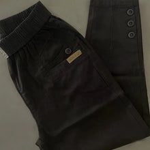 New 2024 Korean Women's pants Autumn High Waist Cotton Hemp Casual Slim High Waist Pants Female Loose Harun pants Ladies Trouser