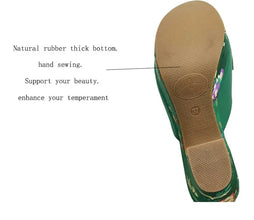 2023 Italian Designer Sandals Fashion Faux Embroidery Pattern Rhinestone Italian Design Ladies Wedding Shoes 10cm High Heels