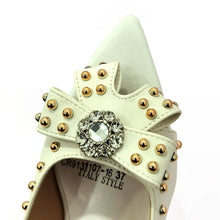 2022 Rivet Style  Women Shoes and Bag to Match in Color matching High Quality Nigerian Design Matching Shoes and Bag