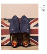 Luxury Men Dress Shoes Suede Men Casual Shoes Elegant Comfortable Loafers Designer Business Leather Shoes for Men Zapatos Hombre