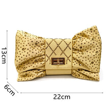 Women's Italian Party Shoes and Bag Set With Elegant Diamond Butterfly