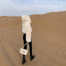 Women's Winter Fabulous Fluffy Hooded Fur Jacket