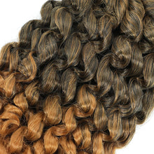 Ombre Jumpy Red Ginger Wand Curls Crochet Hair 1B 27 30 350 613 Purple Grey Colors jamaican twist braiding Hair 20 Strands/Pack