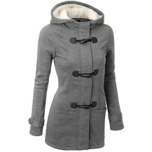 Womens Winter Hooded Cardigans Fleece Outerwear Hooded Jacket