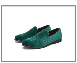 Men's Suede slip-on loafers