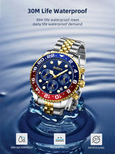 Men's Multi functional Waterproof Quartz Watch