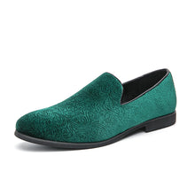Men's Suede slip-on loafers