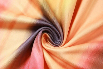 BWQ Colorful Tie-dye O-neck Maxi Dress Women Hipster Topstitch Patchwork Sleeveless Slim Robe Female Streetwear Vestido