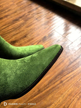 Fashion Knee Length Women's Frosted Leather Long Boots