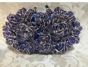 Women's Crystal Clutches Cocktail Purse