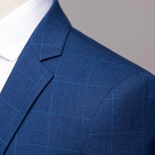 Blazer Vest Pants Luxury High-end Brand Boutique Plaid Casual Business Suit 3 Pcs and 2 Pcs Set Groom Wedding Party Dress Jacket
