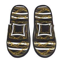 Custom Queen Of Absolutely Everything Gold Baroque Soft Memory Foam House Slippers Women Comfy Warm Anti-skid Sole Slipper