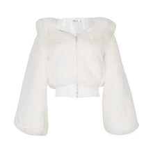 Women's Winter Fabulous Fluffy Hooded Fur Jacket