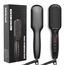 Professional Fast Heating Anti-Scald Auto Shut Off Beard Straightening Comb For Women