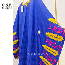 Royal Blue High Quality African Bazin Riche Boubou Dress For Women Nigerian Wedding Party Gown Long Robe Baisn Sewn Dress