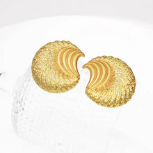 Luxury 18K Gold Plated Big Jewelry Set Large Necklace Chunky Bangle Bracelet Moon Shape Piercing Earring Ring Women Wedding Gift