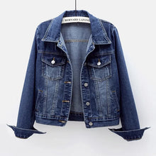 2023 Spring Autumn Women’s Denim Jacket Long Sleeve Overcoat Loose Denim Coat Button Outwear Jeans Jackets 5XL