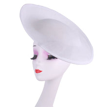 30CM Round Fascinator Base Supplies DIY Hair Accessories Make Millinery Cap Fabric For Women Wedding Fascinator Hat Formal Event