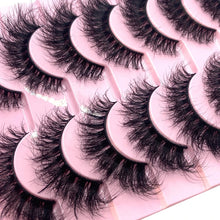 New 10 Pairs 3D Faux Mink Lashes Faux Mink Fluffy Lashes Soft Full Thick Wispy Eyelash Dramatic False Eyelashes Makeup Tools