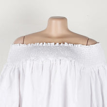 2023 Summer New Fashion Casual Women's Hot Selling Off Shoulder Bust Ruffled Dress