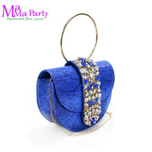 2025 Autumn New Design Specials Italian Women Shoes and Bag Set Comfortable Mid Heels With Rhinestone in Yellow Color