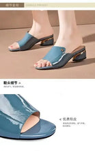 Women's Shoes Fashion Red Sexy Womens Slippers PU Soft Leather Ladies Comfortable Sandals Suitable for Girls Pantuflas Mujer