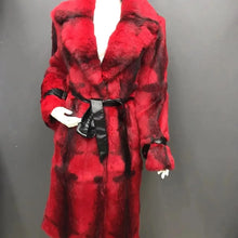 Women's Real Rabbit Fur Long Luxury Jacket