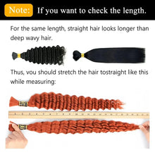 Deep Wave Human Braiding Hair 100% Unprocessed Human Hair Braiding Hair No Weft 16-28 Inch Curly Bulk Human Hair for Braiding