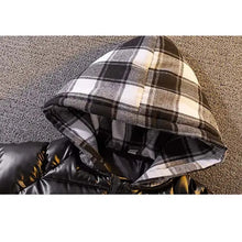 Children's Padded Jacket New Boys Down Padded Jacket Kids Winter Hooded Jacket Teenage Boys Thick Coat